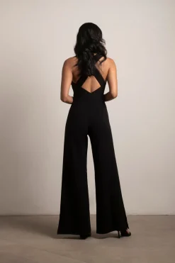 Tobi Yessenia Cross Back Jumpsuit - Wine
