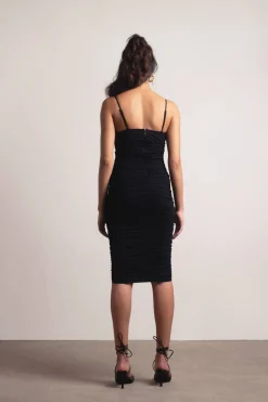 Tobi Your Lover Ruched Bodycon Midi Dress -