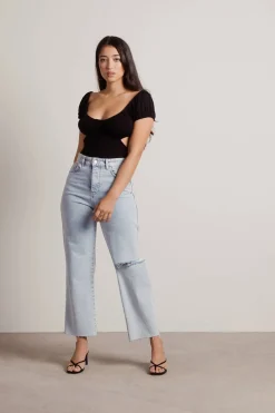 Tobi You're Doing Great Cutout Bodysuit -