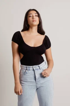 Tobi You're Doing Great Cutout Bodysuit -