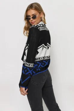 Tobi Yukon Coast Aztec Print Cardigan -
