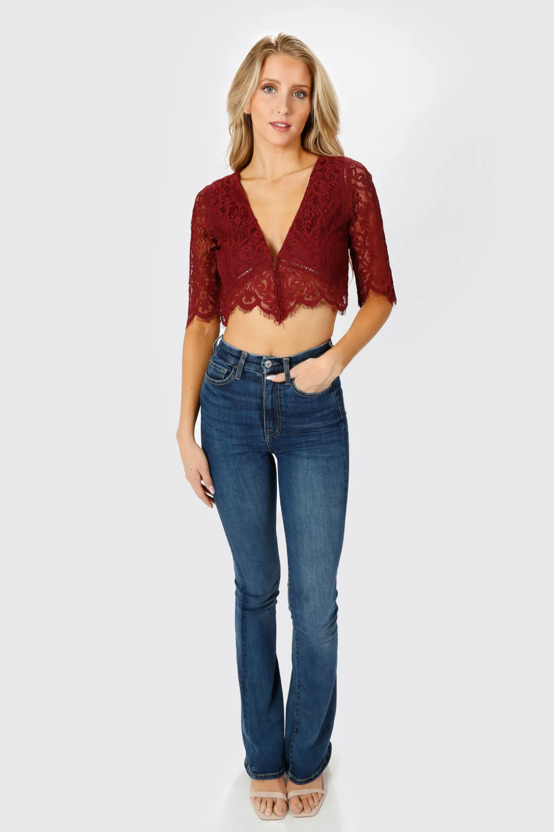 Tobi Yvonne Crop Top - Yellow