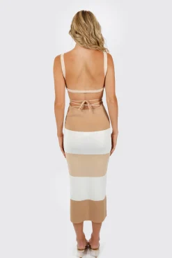 Tobi Zenia Cutout Bodycon Midi Dress -
