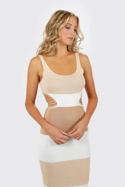 Tobi Zenia Cutout Bodycon Midi Dress -